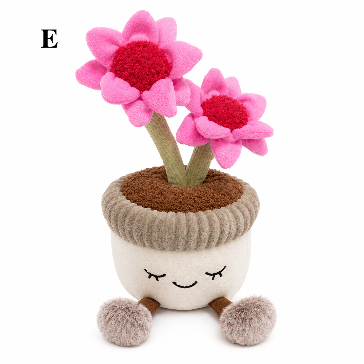 30cm Cute Plush Plant Pot Toy Soft Flower Cushion Decor