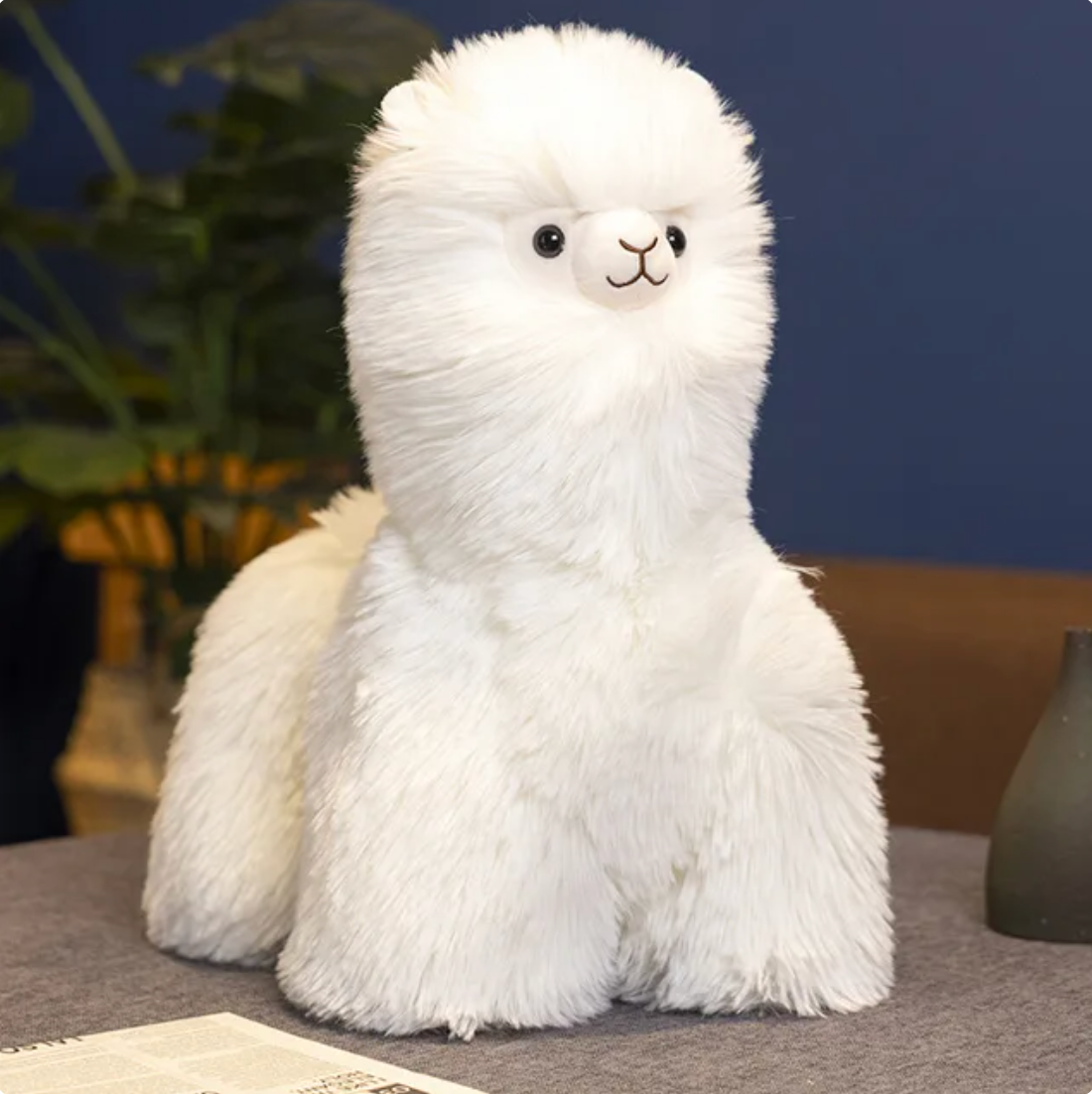 Fluffy Alpaca Llama Plush Toy