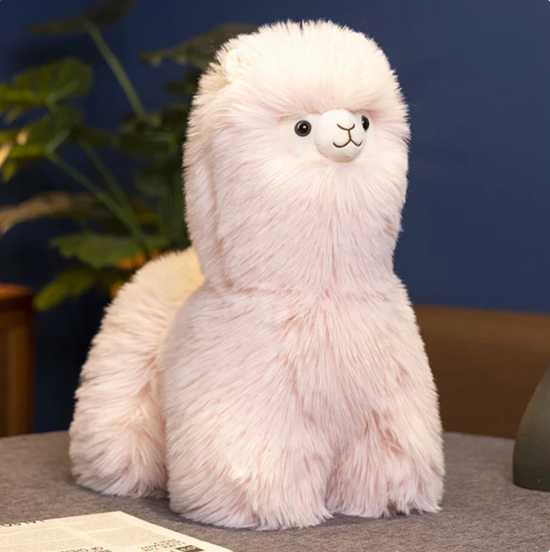 Fluffy Alpaca Llama Plush Toy