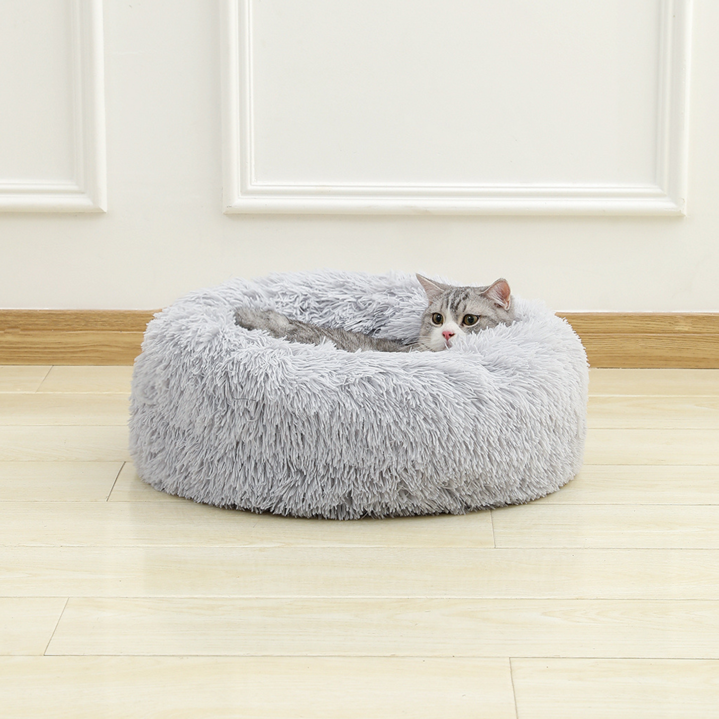 Classic Round Shape Cat Bed Pillow