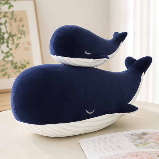 Blue Whale Stuffed Plush Toy