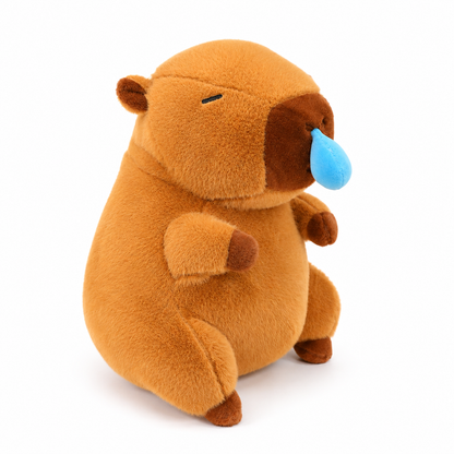 Capybara Plush Toy with Runny Nose – Cute Stuffed Animal