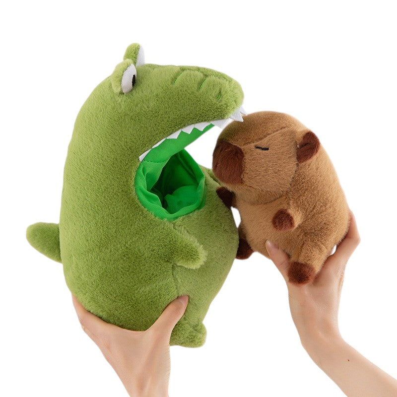 Crocodile / Shark Capybara Plush Toy