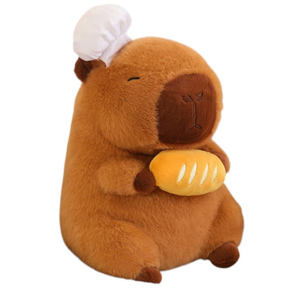 Chef Capybara Stuffed Plush Toy