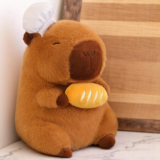 Chef Capybara Stuffed Plush Toy