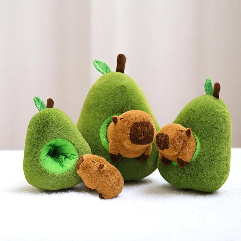 Calabobos Toy Creative Avocado Capybara Stuffed Plush Toy – ToyalFriends