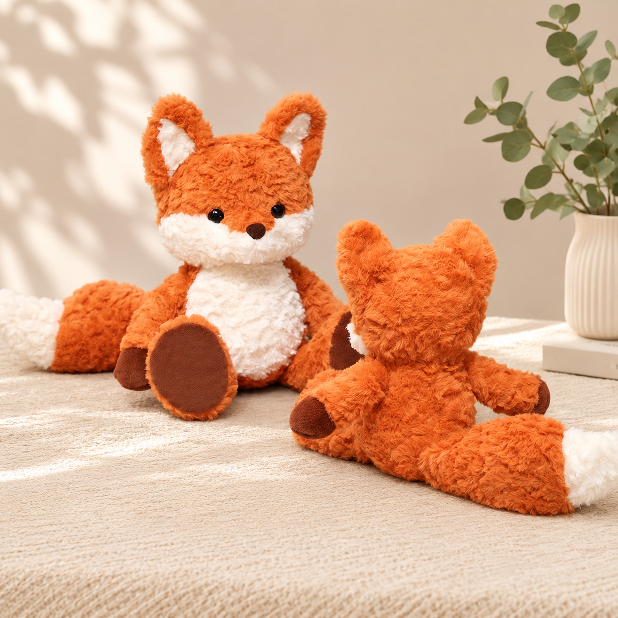 Cute Fox Plush Toy – Soft Woodland Fox Stuffed Animal