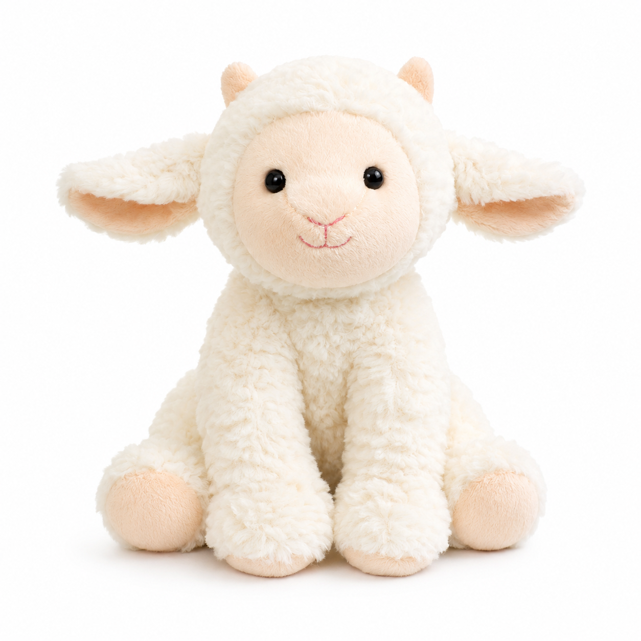 25cm Cute Sitting Animal Plush Toy | Soft Stuffed Doll