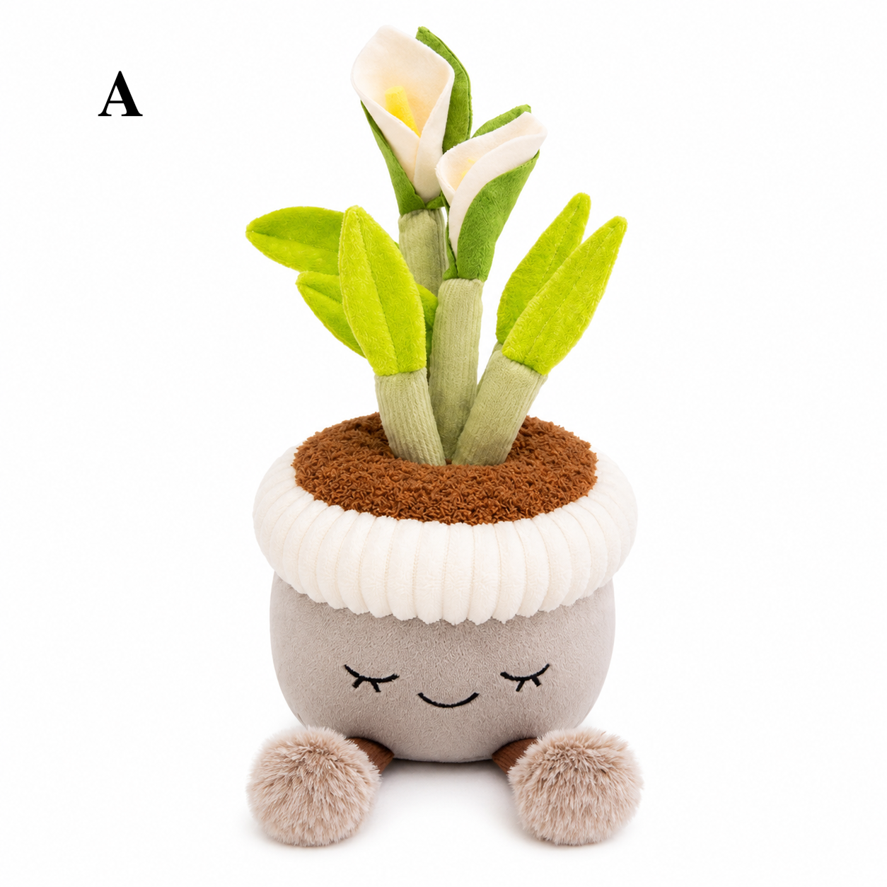 30cm Cute Plush Plant Pot Toy Soft Flower Cushion Decor