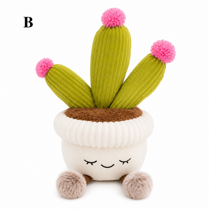 30cm Cute Plush Plant Pot Toy Soft Flower Cushion Decor
