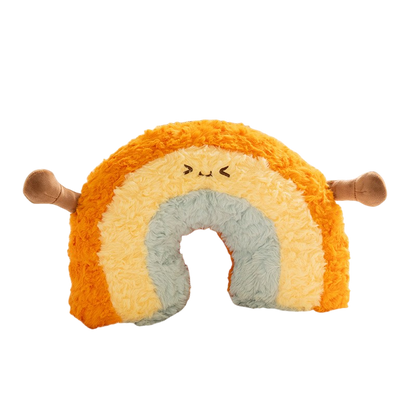 Cute Sky Plush Pillow – Cloud, Sun & Moon Cushion