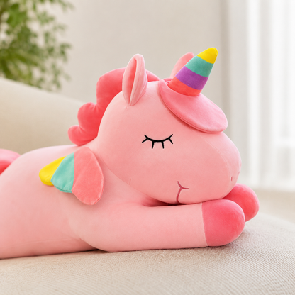Cute Unicorn Plush Toy Soft Rainbow Stuffed Pillow