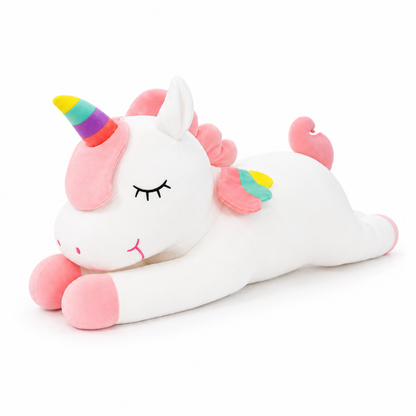 Cute Unicorn Plush Toy Soft Rainbow Stuffed Pillow