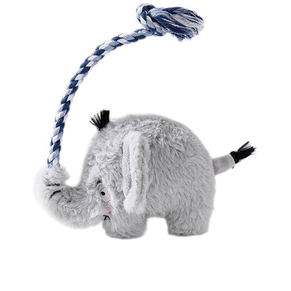 Plush Squeaky Dog Toys – Interactive Tug Rope & Pet Chew Toy