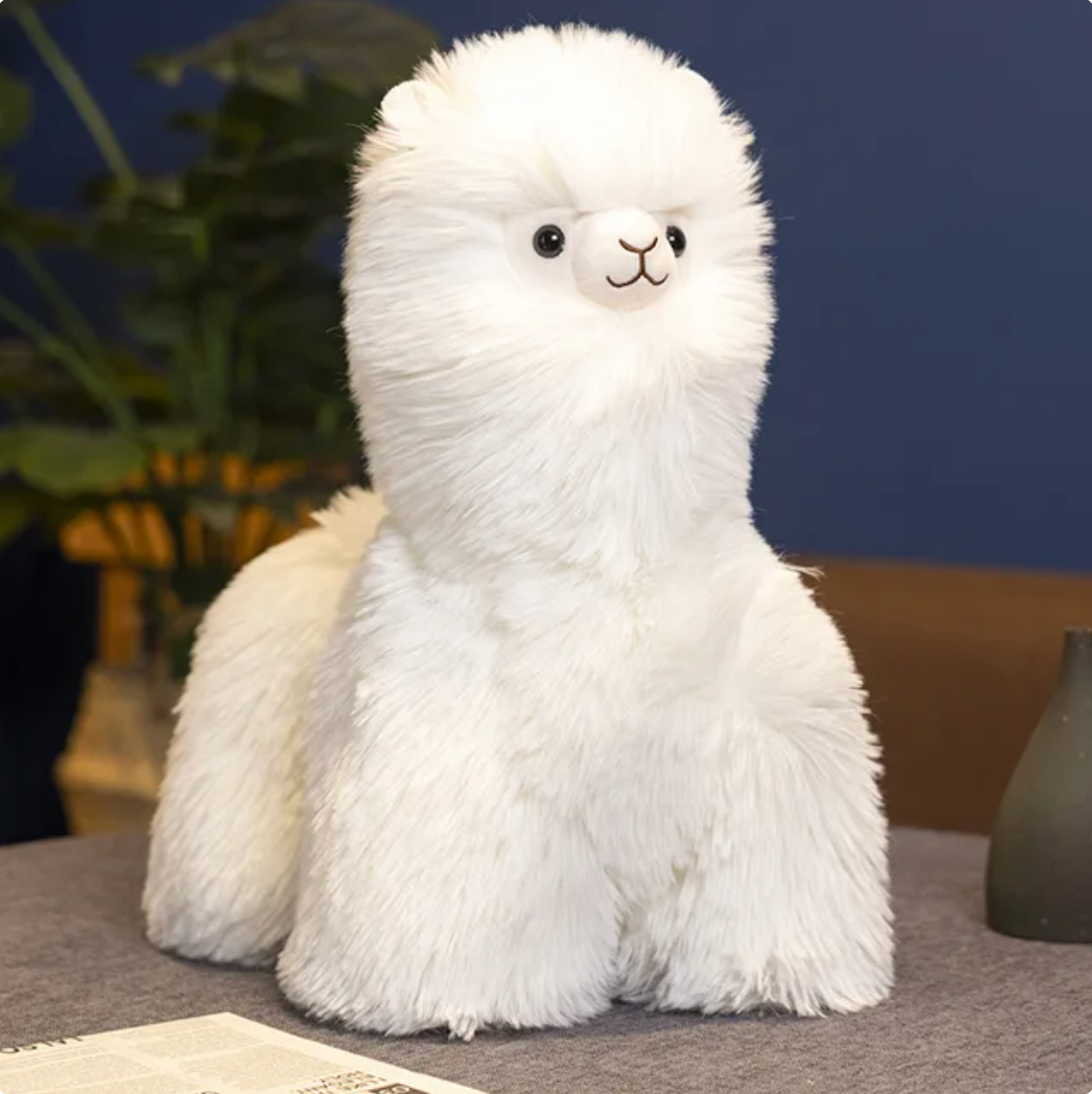 Fluffy Alpaca Llama Plush Toy