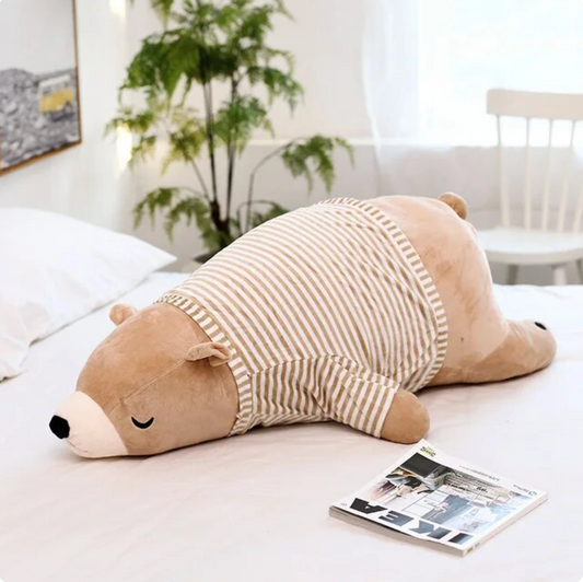 Polar Bear Stuffed Pillow Plush