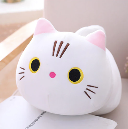 Soft Cat Plush Pillow