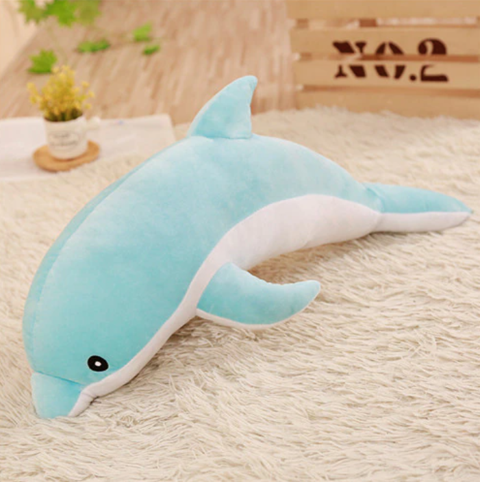 Dolphin Plush Hugging Pillow