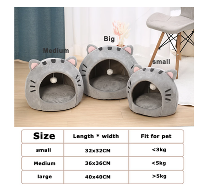 Cat Shape Cat Bed