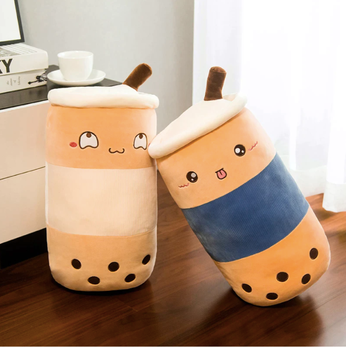 Boba Milk Tea Pearl Plush Toy