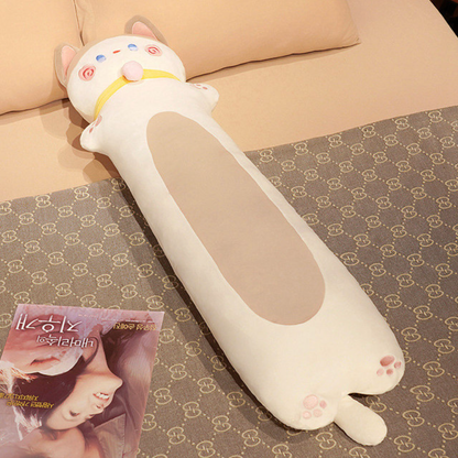 Kitten Long Plush Toy Pillow