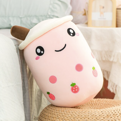 Boba Bubble Fruit Tea Plush Toy