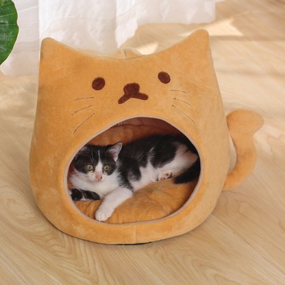 Warm Cozy Cat Bed