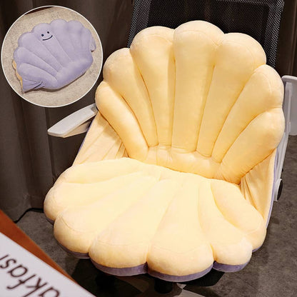 Creative Shell Shaped Plush Cushion Pillow