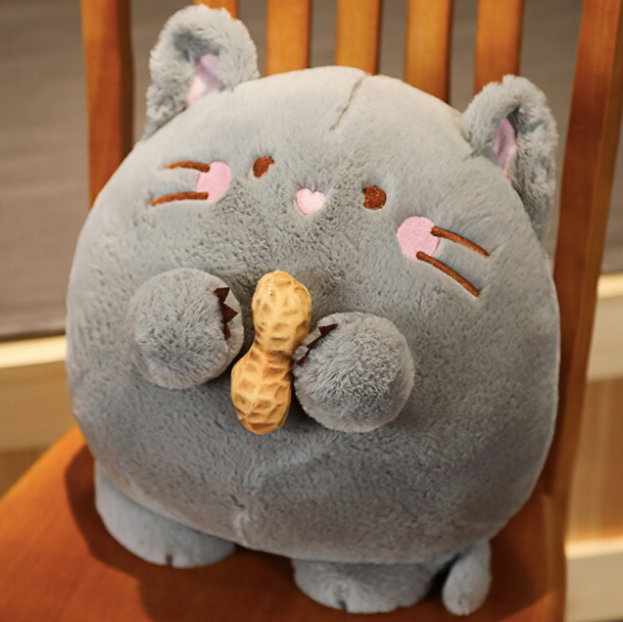 Fat Mouse with Peanut Plush Toy