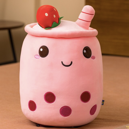 Boba Bubble Fruit Tea Plush Toy