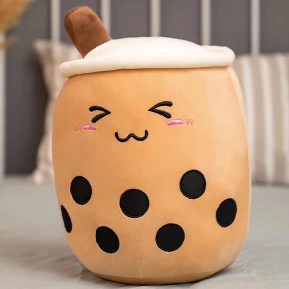 Boba Bubble Milk Tea Plush Toy