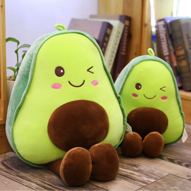 Avocado Fruit Stuffed Plush Toy