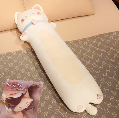 Kitten Long Plush Toy Pillow