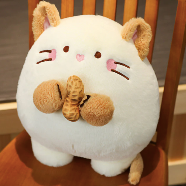 Fat Mouse with Peanut Plush Toy