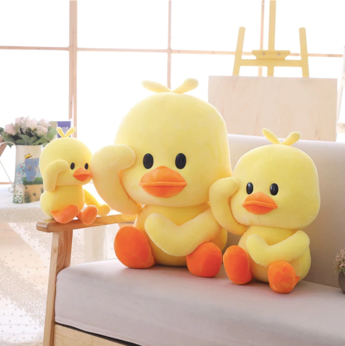 Yellow Duck Plush Toy