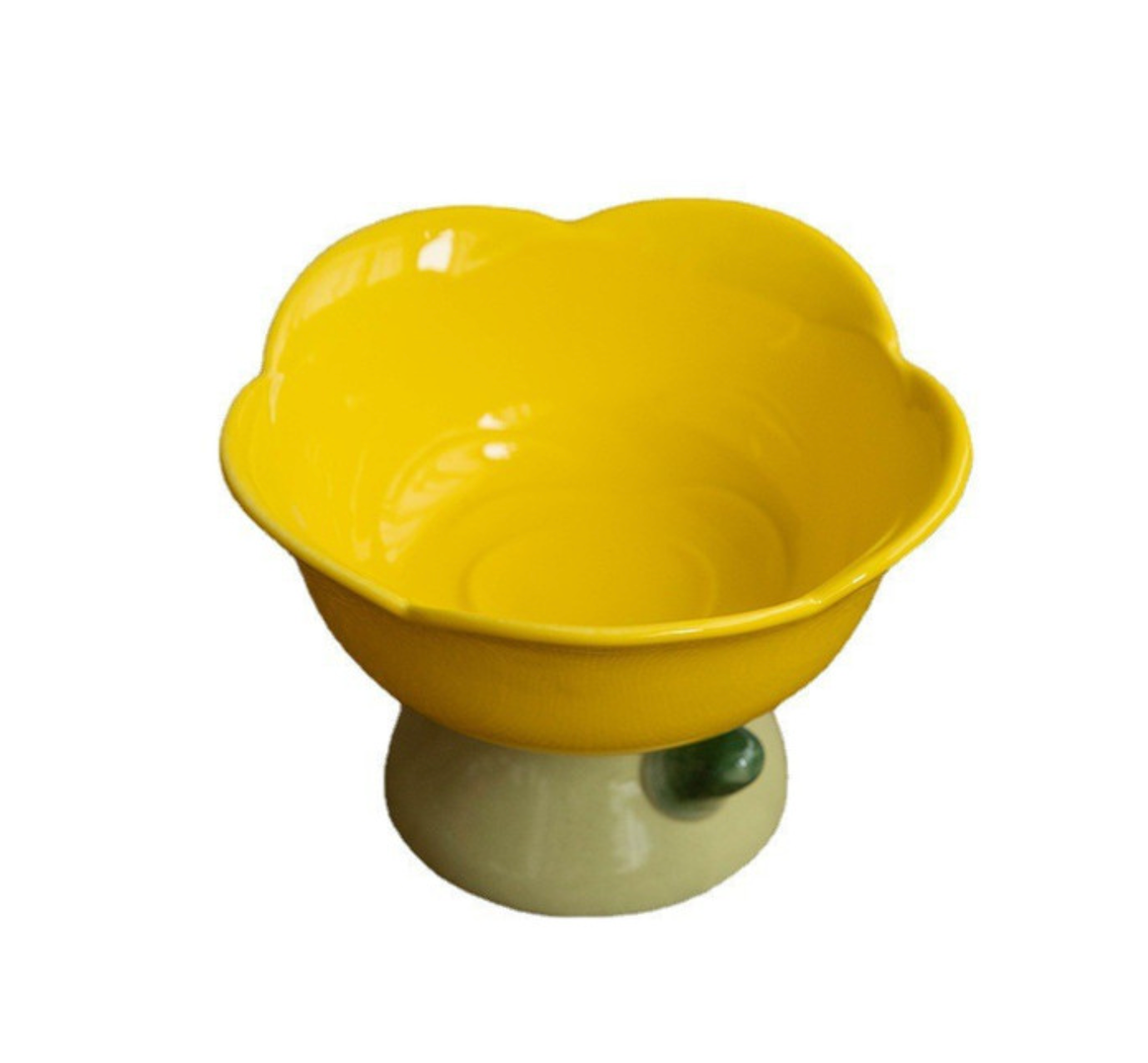 Flower Shape Pet Food Bowl