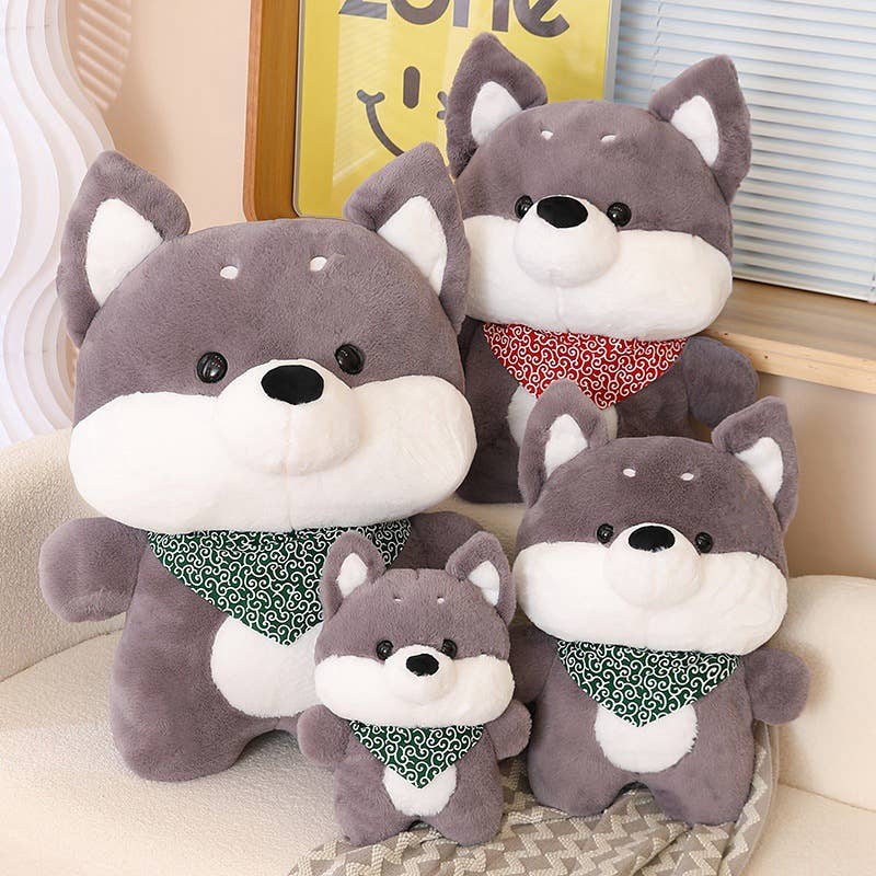 Husky Shiba Kawaii Dog Plush