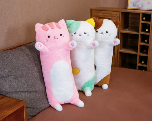 60cm Kawaii Cat Pillow Plush Toy