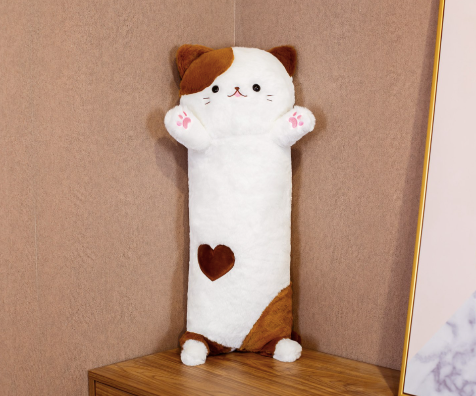 60cm Kawaii Cat Pillow Plush Toy