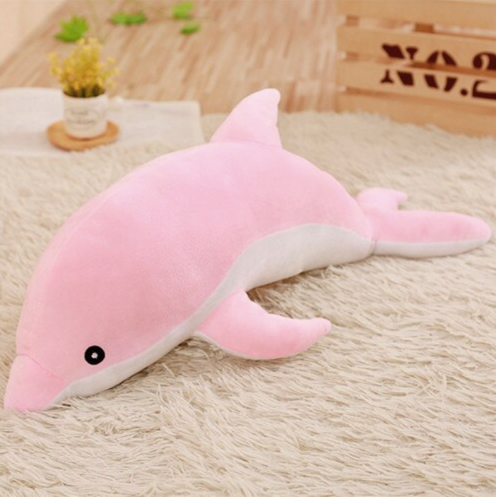 Dolphin Plush Hugging Pillow