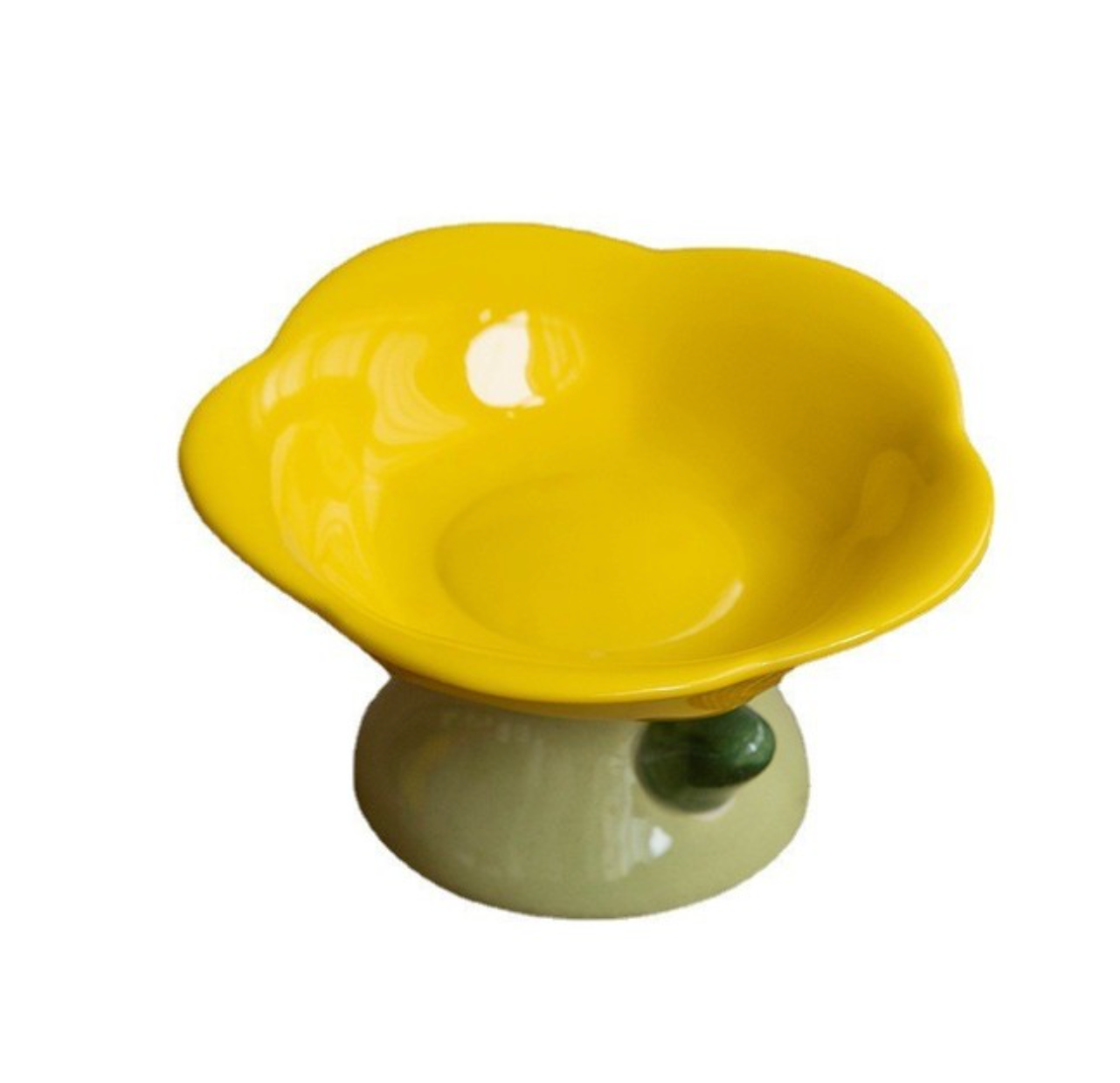 Flower Shape Pet Food Bowl