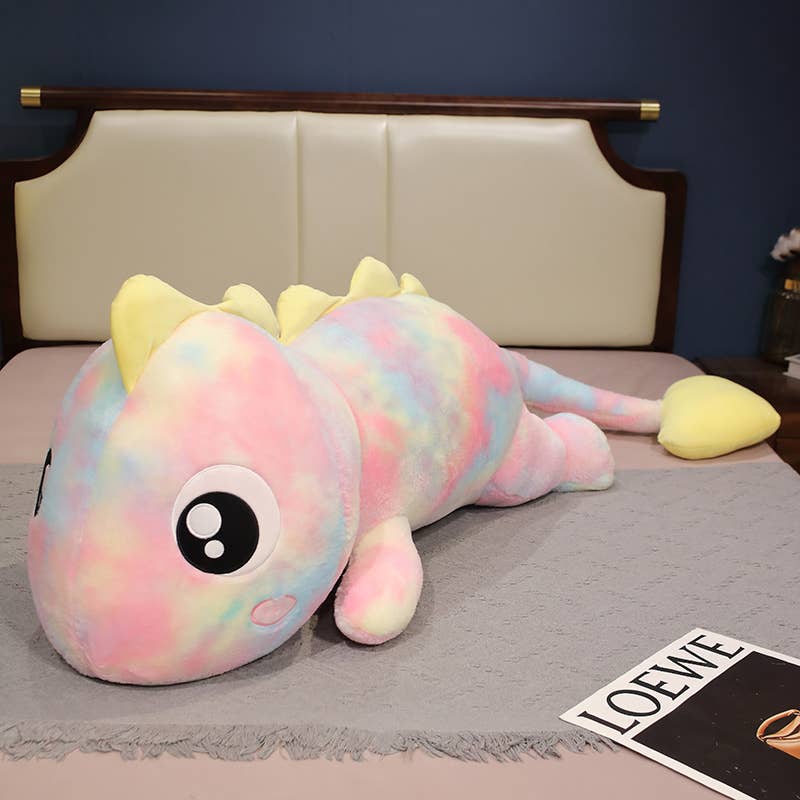 Giant Colorful Dinosaur Plush Toy Pillow