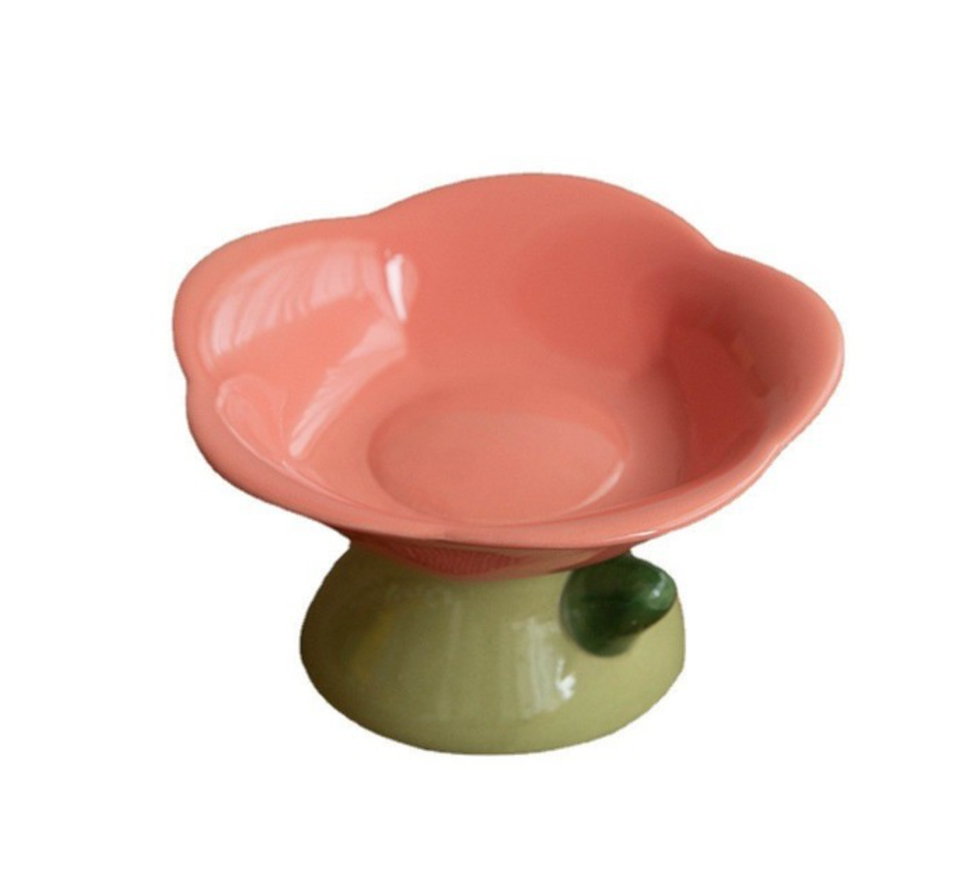 Flower Shape Pet Food Bowl