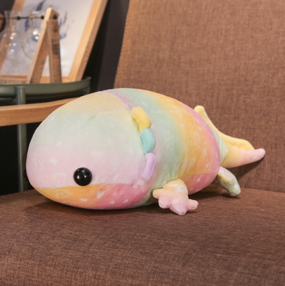 Colorful Salamander Hexagonal Dinosaur Plush