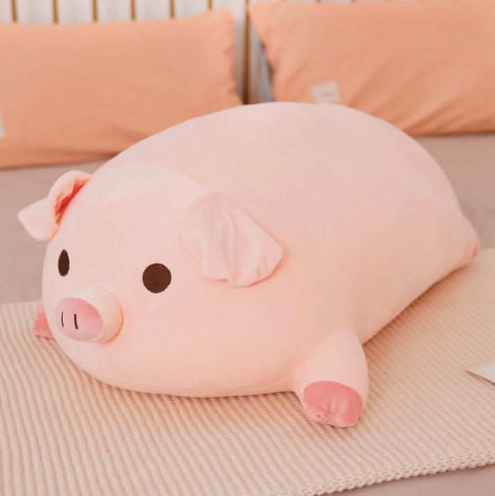 Squish Pig Stuffed Doll