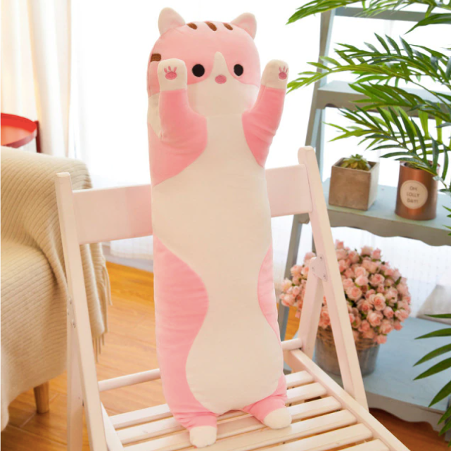 Cat Long Sleeping Pillow