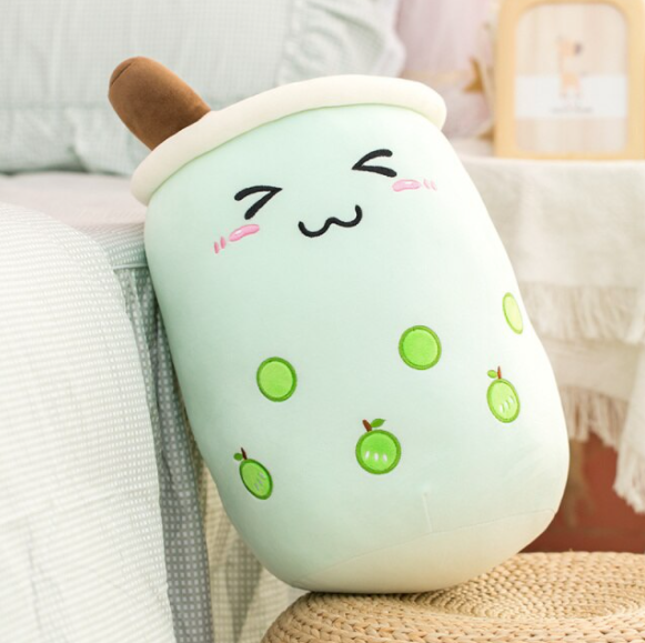 Boba Bubble Fruit Tea Plush Toy