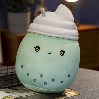 Ice Cream Bubble Milk Tea Plush Toy